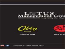 Tablet Screenshot of lotus-group.net